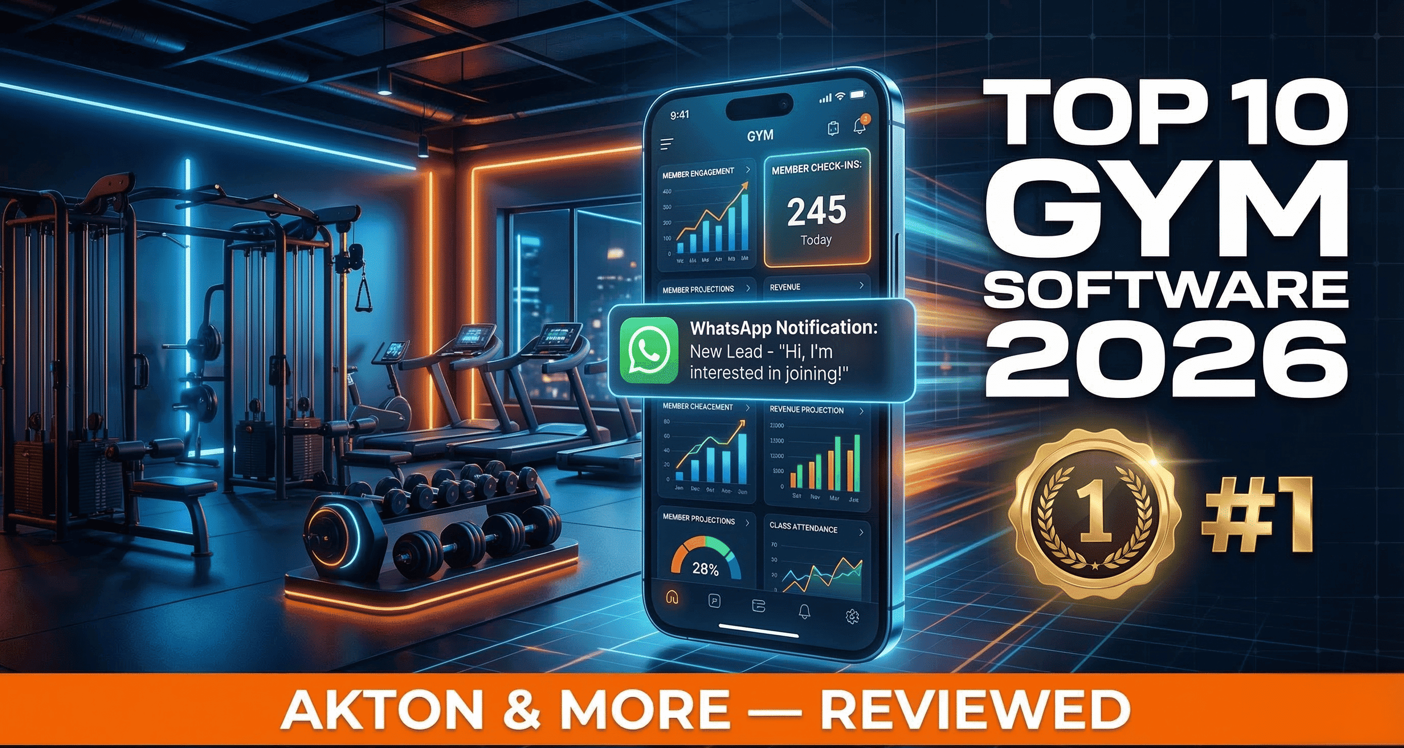 Top Best 10 Software for Gym Management