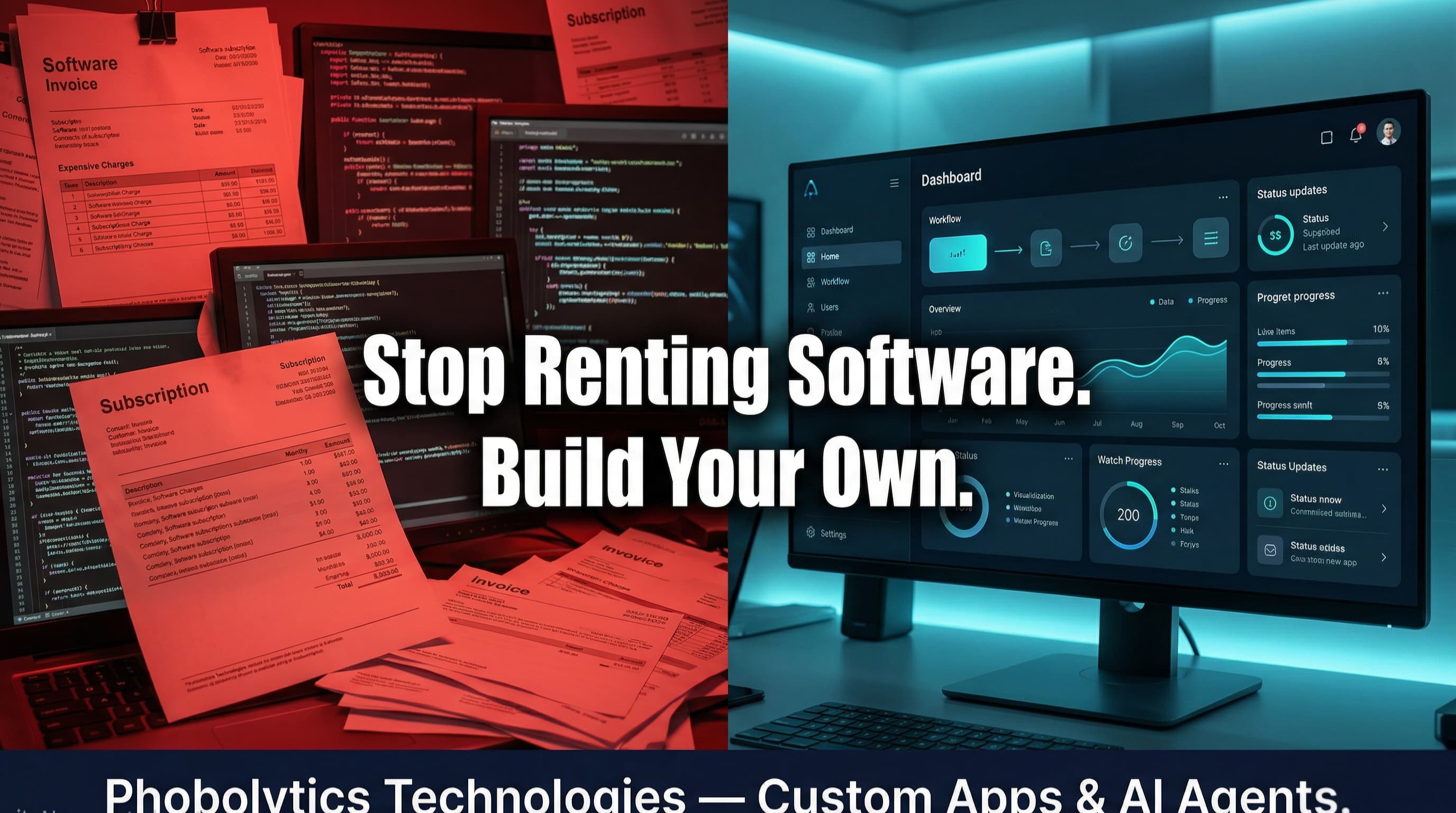 The End of SaaS Fatigue: Why Businesses Are Switching to Affordable Custom Apps and AI Agents